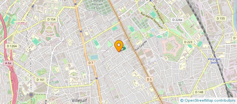 localisation de l'entreprise MONSIEUR ROBERTO MARCHESE RAGONA  VITRY-SUR-SEINE