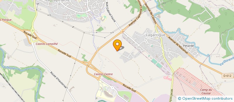 localisation de l'entreprise MONSIEUR ROBERTO MARIANO GOMEZ GARCIA  CASTRES