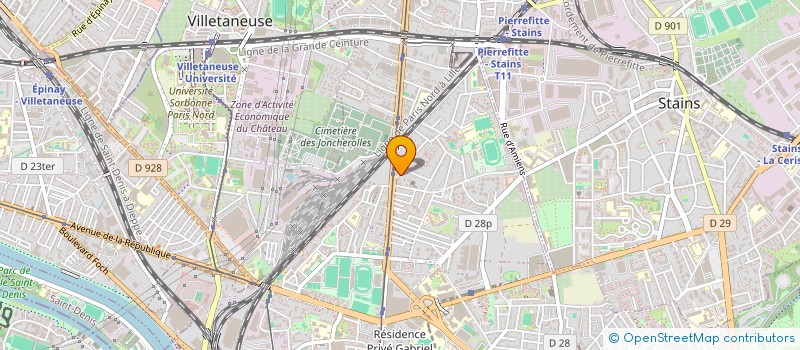 localisation de l'entreprise MONSIEUR ROBERTO NIRENNOLD  PIERREFITTE-SUR-SEINE