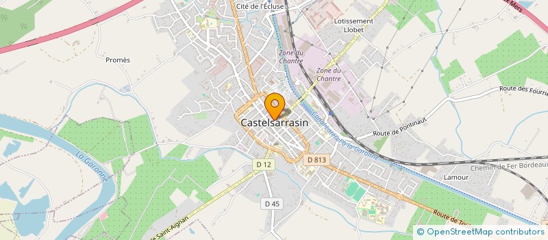 localisation de l'entreprise MONSIEUR ROBERTO PICO PARADES à CASTELSARRASIN