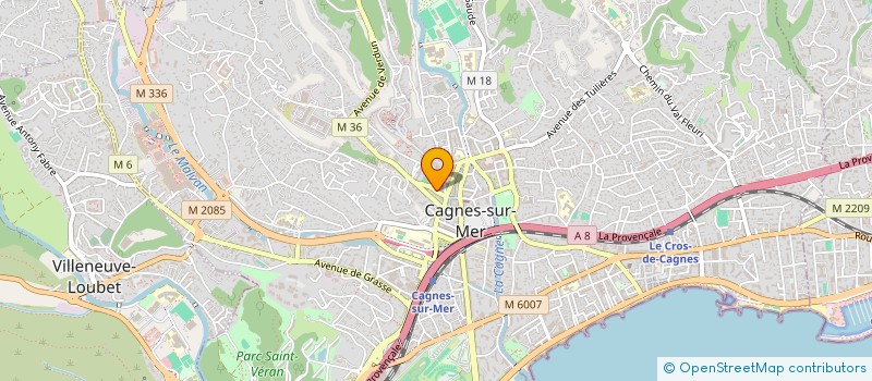 localisation de l'entreprise MONSIEUR ROBERTO PICOGNA à CAGNES SUR MER