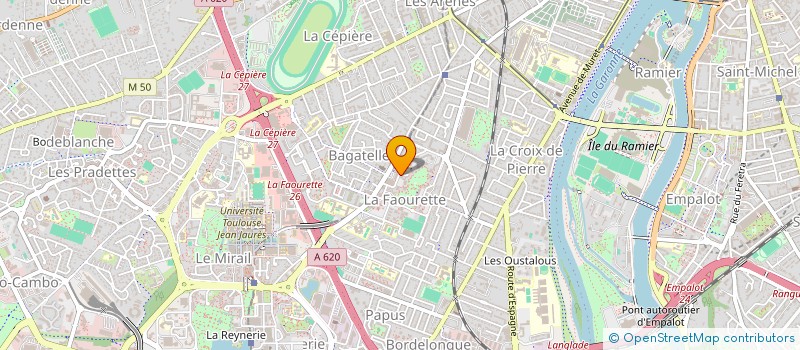 localisation de l'entreprise MONSIEUR ROBERTO PIZZUTTO à TOULOUSE