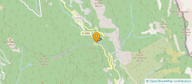 localisation de l'entreprise MONSIEUR ROBERTO RINITI  CASTILLON