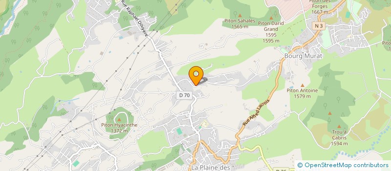 localisation de l'entreprise MONSIEUR ROBERTO ROBERT  LE TAMPON