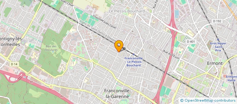 localisation de l'entreprise MONSIEUR ROBERTO RODRIGUEZ  FRANCONVILLE