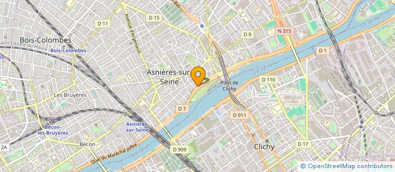 localisation de l'entreprise MONSIEUR ROBERTO ROQUE à ASNIERES-SUR-SEINE