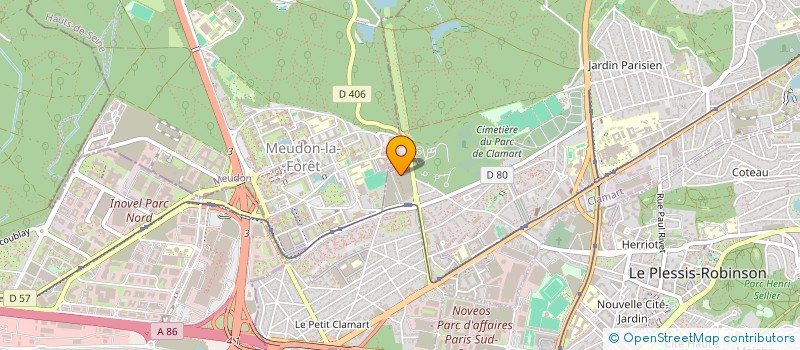 localisation de l'entreprise MONSIEUR ROBERTO SABAS  CLAMART