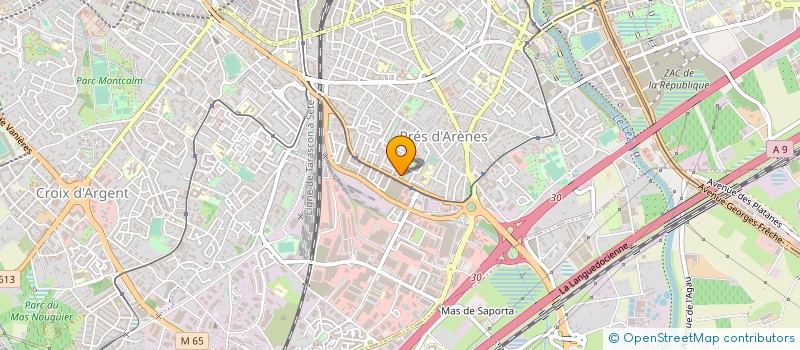 localisation de l'entreprise MONSIEUR ROBERTO SIDA à MONTPELLIER