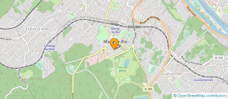 localisation de l'entreprise MONSIEUR ROBERTO SOFIA  MARLY-LE-ROI