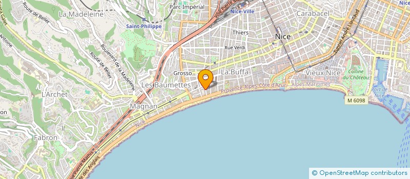 localisation de l'entreprise MONSIEUR ROBERTO SPANO à NICE