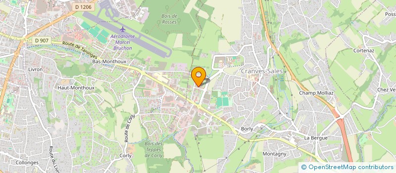 localisation de l'entreprise MONSIEUR ROBERTO STRIZZI  CRANVES-SALES