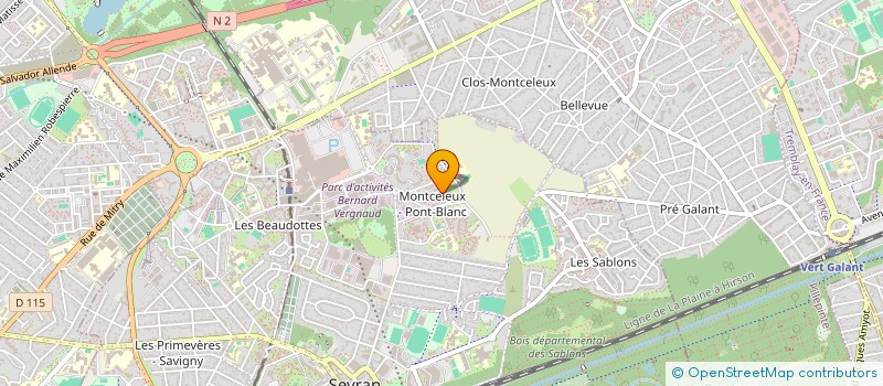 localisation de l'entreprise MONSIEUR ROBERTO SULJIC à SEVRAN