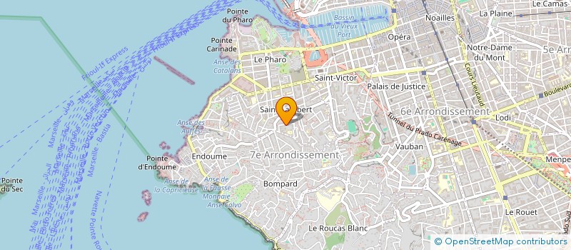 localisation de l'entreprise MONSIEUR ROBERTO VERDE  MARSEILLE