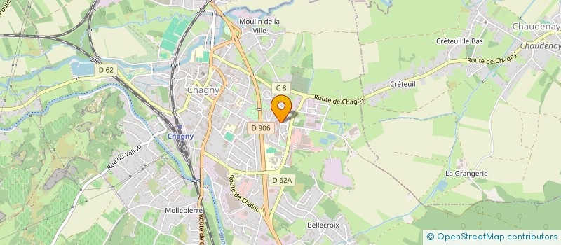 localisation de l'entreprise MONSIEUR ROBERTO VICENTINI  CHAGNY