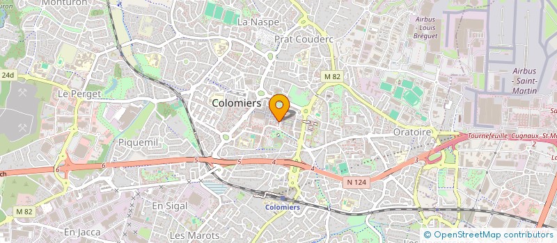 localisation de l'entreprise MONSIEUR ROBERTO YUBERO JOVELLANOS à COLOMIERS