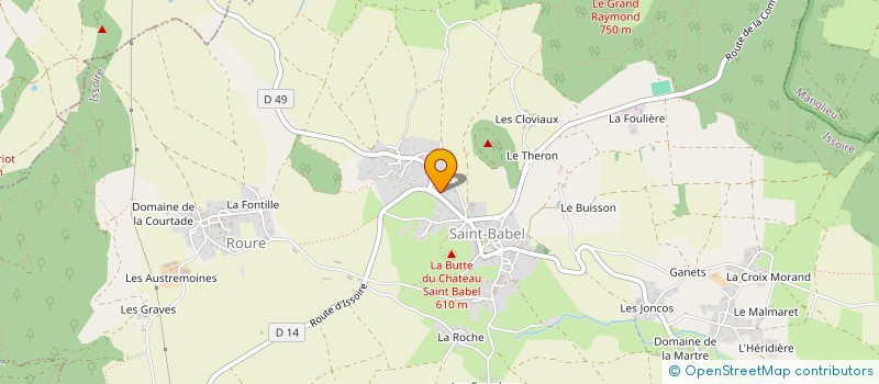 localisation de l'entreprise MONSIEUR ROBERTO ZONTA à SAINT-BABEL