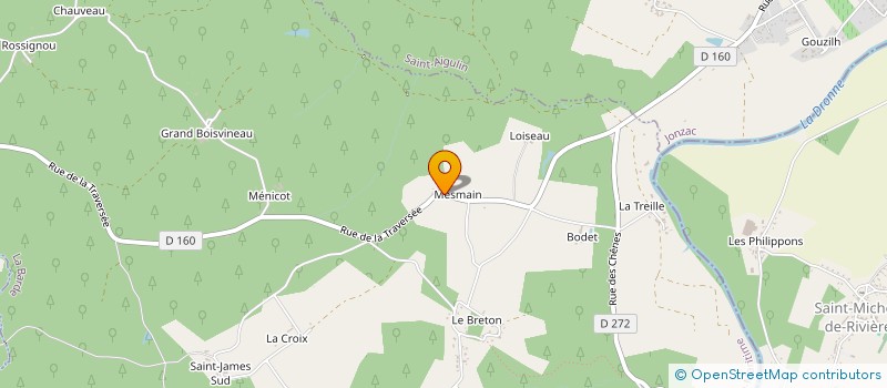 localisation de l'entreprise MONSIEUR ROBIE CHAHINE  LA BARDE