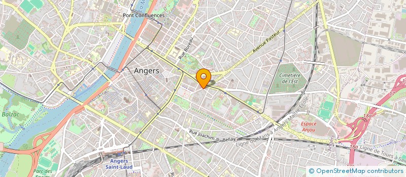 localisation de l'entreprise MONSIEUR ROBIIN CHEVIILOT à ANGERS