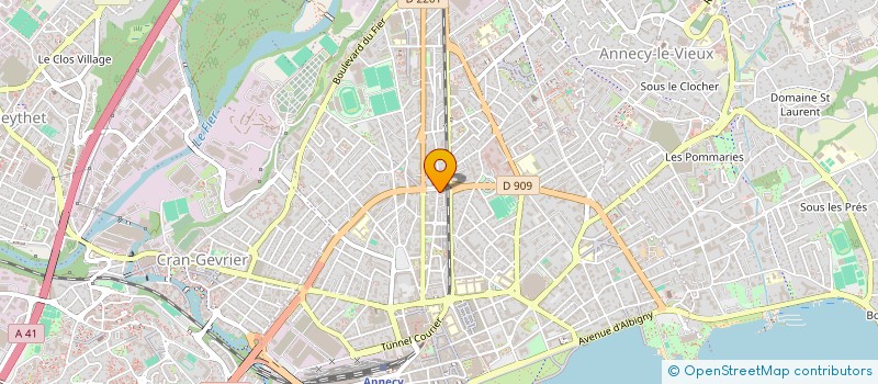 localisation de l'entreprise MONSIEUR ROBIN AFFAIRE à ANNECY