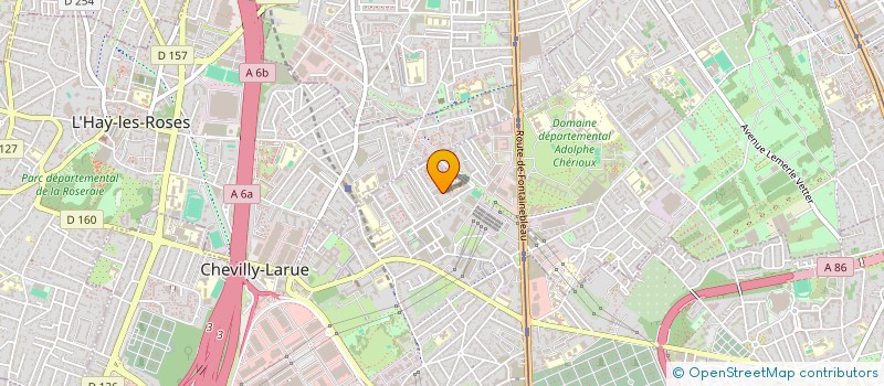 localisation de l'entreprise MONSIEUR ROBIN AKDOGAN  CHEVILLY-LARUE