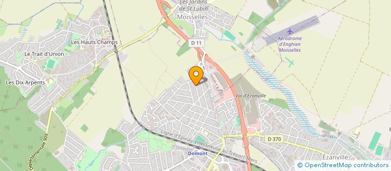 localisation de l'entreprise MONSIEUR ROBIN ALIMI  DOMONT