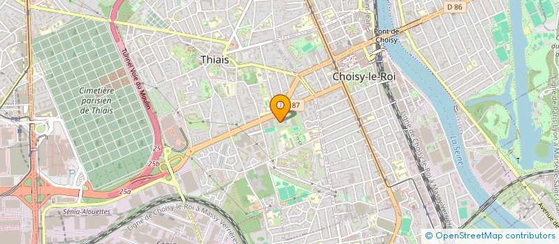 localisation de l'entreprise MONSIEUR ROBIN ALLARD  THIAIS