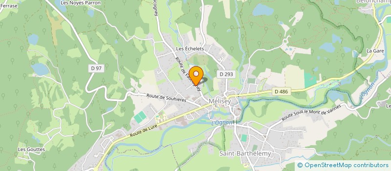 localisation de l'entreprise MONSIEUR ROBIN AUGUSTO  MELISEY