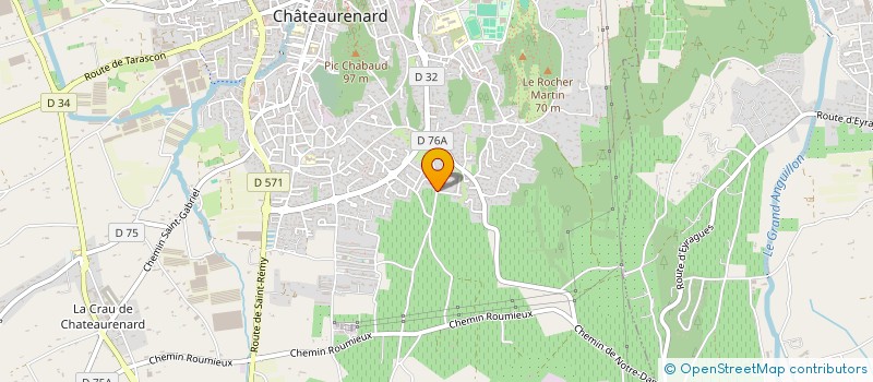 localisation de l'entreprise MONSIEUR ROBIN AURIOL  CHATEAURENARD