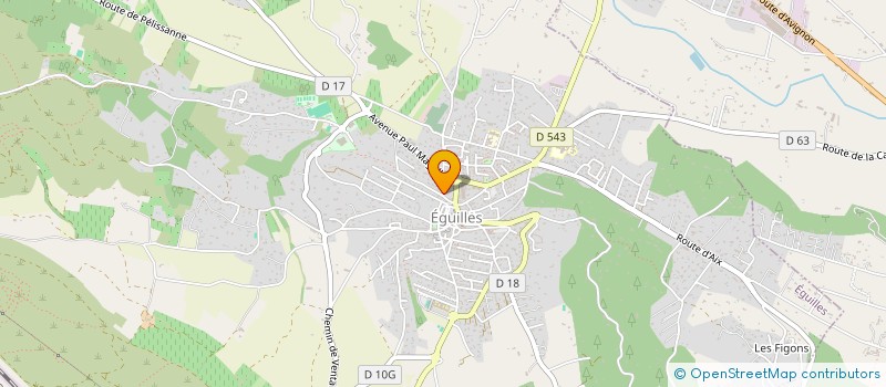 localisation de l'entreprise MONSIEUR ROBIN BARBARITI  EGUILLES