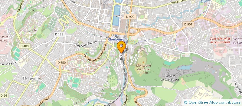 localisation de l'entreprise MONSIEUR ROBIN BECQUET  CHERBOURG-EN-COTENTIN