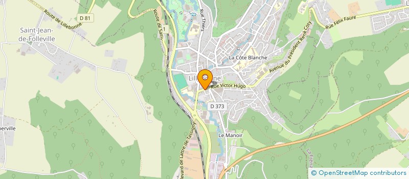 localisation de l'entreprise MONSIEUR ROBIN BERGER  LILLEBONNE