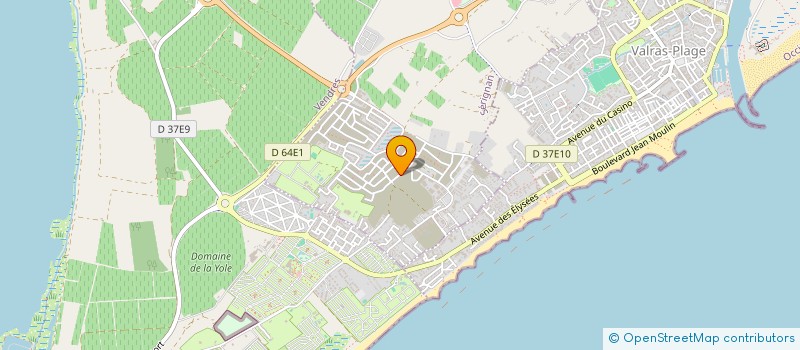 localisation de l'entreprise MONSIEUR ROBIN BERMONT  SERIGNAN