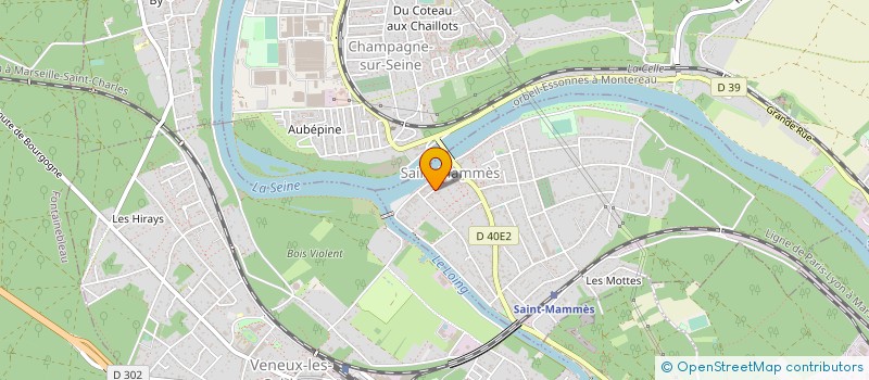 localisation de l'entreprise MONSIEUR ROBIN BETELU  SAINT-MAMMES