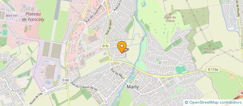 localisation de l'entreprise MONSIEUR ROBIN BIAGINI  MARLY