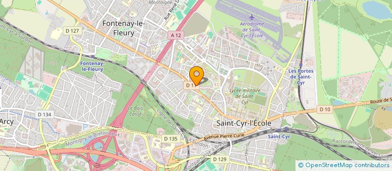 localisation de l'entreprise MONSIEUR ROBIN BLACHERE  SAINT CYR L'ECOLE