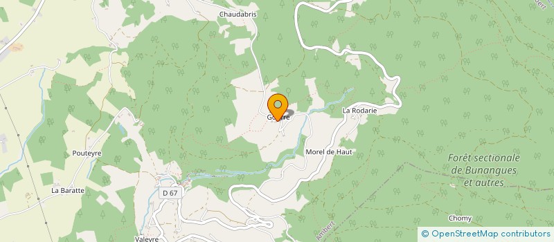 localisation de l'entreprise MONSIEUR ROBIN BLANC à AMBERT