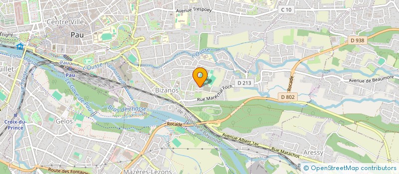 localisation de l'entreprise MONSIEUR ROBIN BLOHORN  BIZANOS