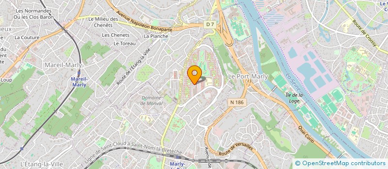 localisation de l'entreprise MONSIEUR ROBIN BORG  MARLY-LE-ROI