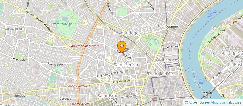 localisation de l'entreprise MONSIEUR ROBIN BOSREDON à BORDEAUX
