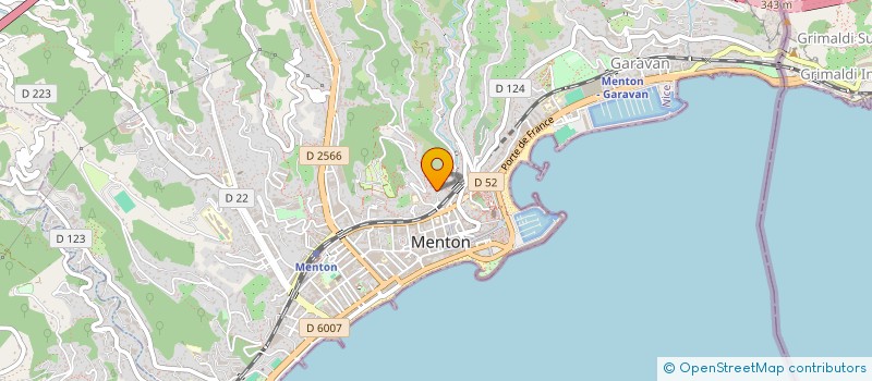 localisation de l'entreprise MONSIEUR ROBIN BOUBEHIRA à MENTON