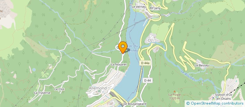 localisation de l'entreprise MONSIEUR ROBIN BOULLOUD DUCOLOMBIER  ALLEMOND