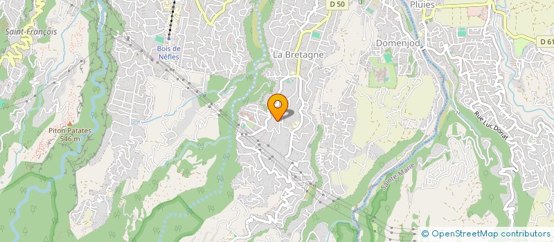 localisation de l'entreprise MONSIEUR ROBIN BOUYSSOU  SAINT-DENIS