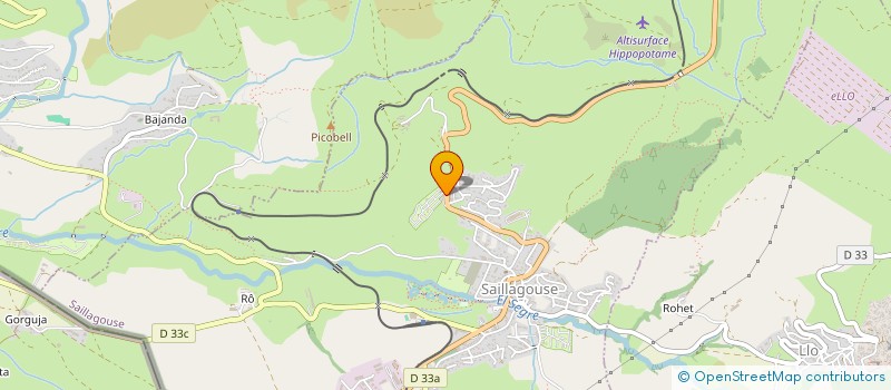 localisation de l'entreprise MONSIEUR ROBIN BREVI  SAILLAGOUSE