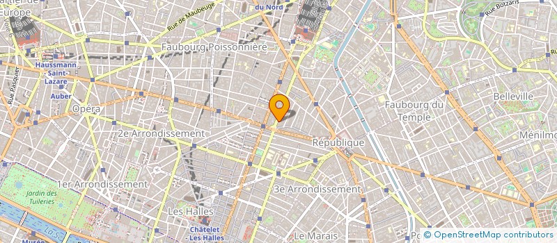 localisation de l'entreprise MONSIEUR ROBIN BRISSAUD  PARIS