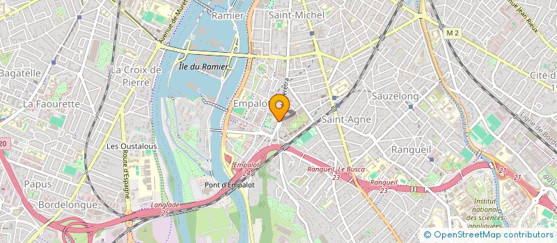 localisation de l'entreprise MONSIEUR ROBIN BRIZE à TOULOUSE