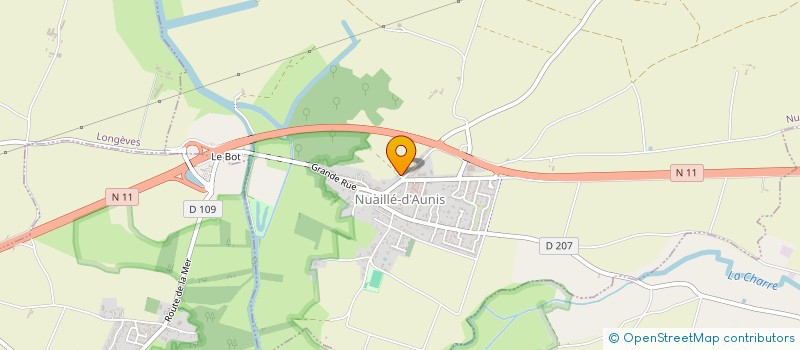 localisation de l'entreprise MONSIEUR ROBIN BUFFETEAU  NUAILLE-D'AUNIS