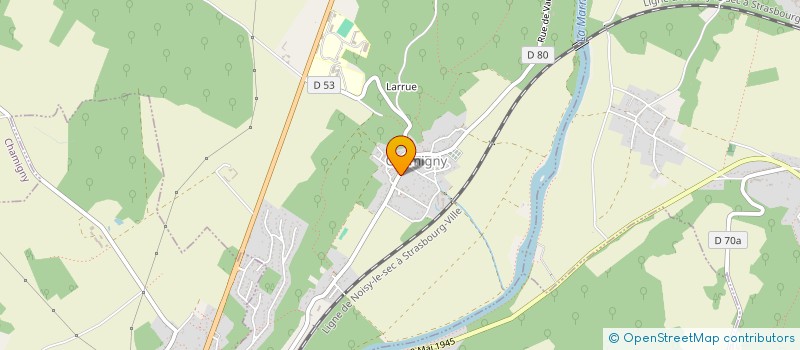 localisation de l'entreprise MONSIEUR ROBIN CABROL  CHAMIGNY