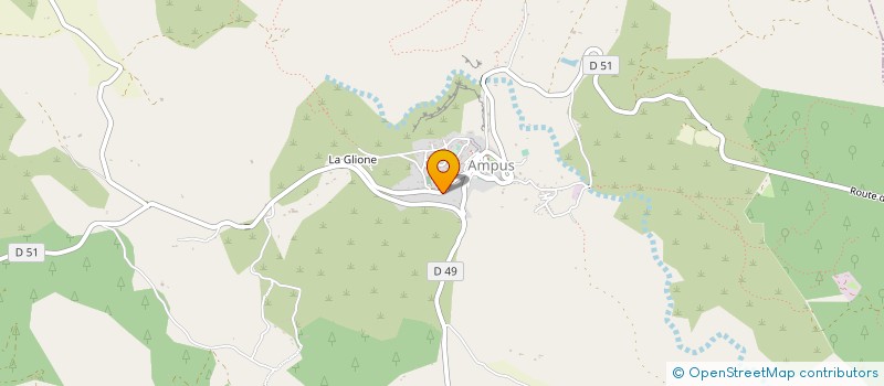 localisation de l'entreprise MONSIEUR ROBIN CAILLOL  AMPUS
