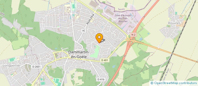 localisation de l'entreprise MONSIEUR ROBIN CALL CAMPRUBI  DAMMARTIN-EN-GOELE