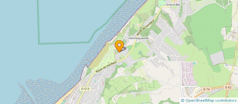 localisation de l'entreprise MONSIEUR ROBIN CANDERATZ à TROUVILLE-SUR-MER